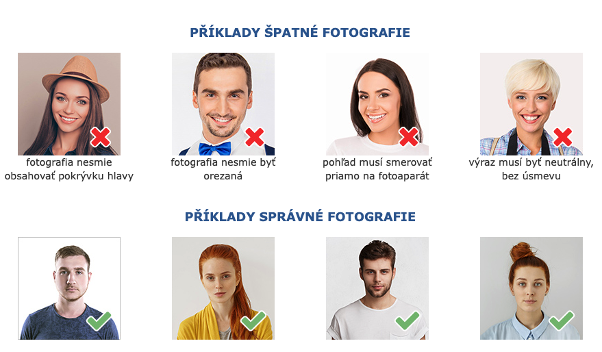 fotografie na viza
